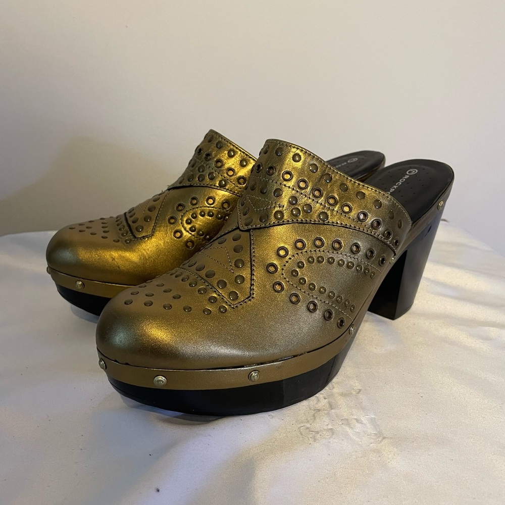 Rockport platform clog style heels